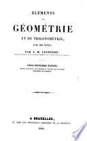 Eléments de géométrie et de trigonométrie : avec des notes