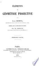 Éléments de géométrie projective