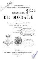 Éléments de morale