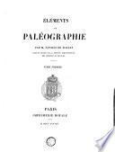 Eléments de paléographie