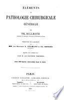 Eléments de pathologie chirurgicale générale