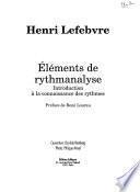 Eléments de rythmanalyse