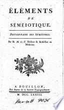 Eléments de séméiotique