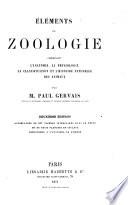 Éléments de zoologie