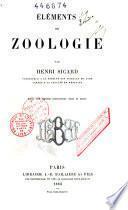 Eléments de zoologie