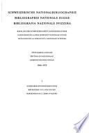 Elenco del libro svizzero
