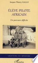 Elève pilote africain