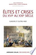 Élites et crises du XVIe au XXIe siècle