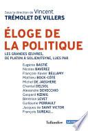 Éloge de la politique