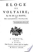 Eloge de Voltaire
