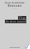 Éloge du droit naturel