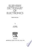Elsevier's Dictionary of Electronics