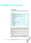 Emballage et Environnement