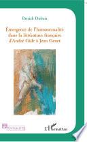 Émergence de l'homosexualité dans la littérature française
