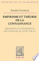 Empirisme et théorie de la connaissance