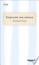 Emprunter aux oiseaux