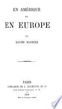 En Amérique et en Europe