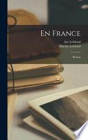 En France; roman