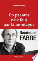 En passant (vite fait) par la montagne