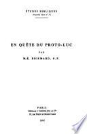 En quête du proto-Luc
