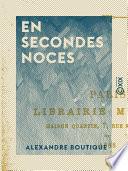 En secondes noces