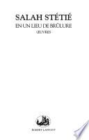 En un lieu de brûlure