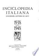 Enciclopedia italiana di scienze, lettere ed arti