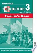 Encore Tricolore Nouvelle 3 Teacher's Book