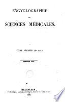Encyclographie des sciences médicales