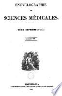Encyclographie des sciences médicales