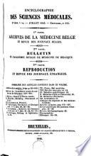 Encyclographie des sciences médicales