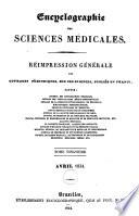Encyclographie des sciences médicales