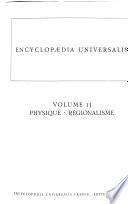 Encyclopædia universalis: Physique - Régionalisme