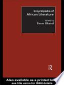 Encyclopedia of African Literature