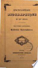 Encyclopédie biographique du XIXe siècle fondée en 1842 par MM. de Lansac et Boudin continée par M. de Lansac