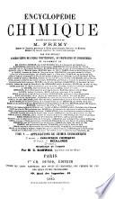 Encyclopédie chimique