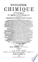 Encyclopédie chimique