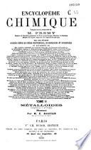 Encyclopédie chimique...
