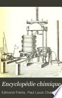 Encyclopédie chimique