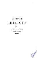 Encyclopédie chimique