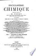Encyclopédie chimique