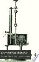 Encyclopédie chimique