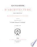 Encyclopédie d'architecture