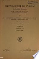 Encyclopédie de l'Islam, nouvelle édition