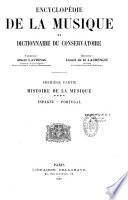 Encyclopédie de la musique et dictionnaire du conservatoire