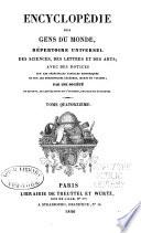 Encyclopédie des gens du monde