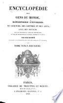 Encyclopédie des gens du monde