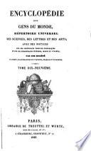 Encyclopédie des gens du monde