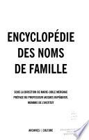 Encyclopédie des noms de famille