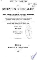 Encyclopédie des sciences médicales
